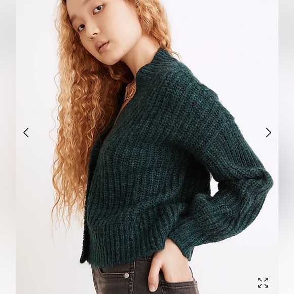 Madewell Waller Crop Cardigan Sweater - Picture 5 of 6